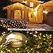 Ankway Solar String Lights Upgraded 100LED 4 Pack Solar Fairy Lights IP65 Waterproof 72ft Copper Wire Lights for Valentines Outdoor Home Bedroom Window Decor, Warm White