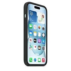Apple iPhone 15 Silicone Case with MagSafe - Black