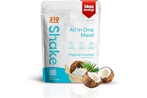 310 Nutrition All-In-One Meal Replacement Shake-Superfood Protein with Fiber, Probiotics & Adaptogens – Low Carb, Vegan, Keto & Paleo Friendly