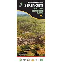 Serengeti: Official Map & Visitor Guide (African Map): Harvey Map ...