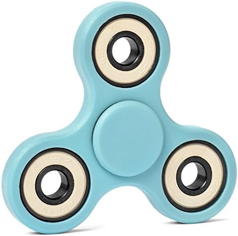 Fiddle Spinner EDC Focus Toy For Adults &amp; Kids - Incredibly Smooth Si3N4 Ceramic Bearing - Quietly Relieve Stress, Anxiety &amp; ADHD - Perfect Fidget Toy for the Office - Injection Molded - Non 3D