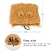 Lion Mane for Dog Large Medium with Ears Pet Lion Mane Costume Button Adjustable Holiday Photo Shoots Party Festival Occasion Light Brown