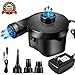 OKPOW Electric Air Pump for Inflatables 110V AC/12V DC Pump for Air Mattresses Beds Inflatables Floats Pool