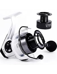 YONGZHI Fishing Reels Carrete giratorio para agua dulce 13 +1 BB Peso ligero Ultra suave Potente con carrete de grafito de repuesto gratuito (FB4000   FB5000)