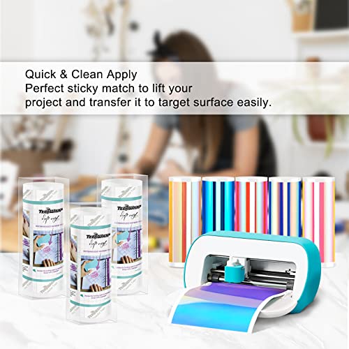TECKWRAP Vinyl Transfer Paper 5.5" x 10 FT Transfer Tape for Smart