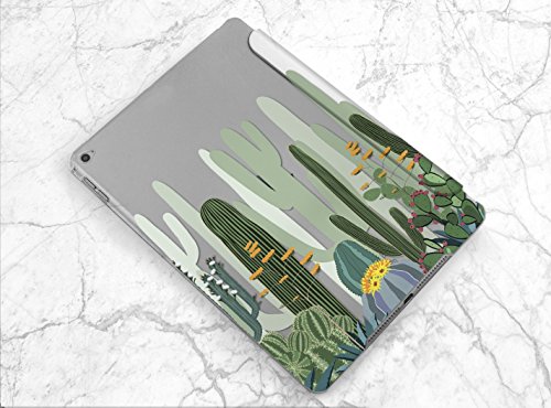 Green Floral Summer Cactus Leaves Art Case For Apple iPad Mini 1 2 3 4 iPad Air 2 iPad Pro 9.7 10.5 12.9 inch iPad 9.7 inch 2017 2018