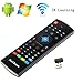 ProChosen MX3 Multifunctional 2.4 G Mini Wireless Qwerty Keyboard Fly Air Mouse Infrared Remote Control for Kodi Android TV Box, Smart TV, PC, Windows XP ,HTPC, Mac OS, Linux