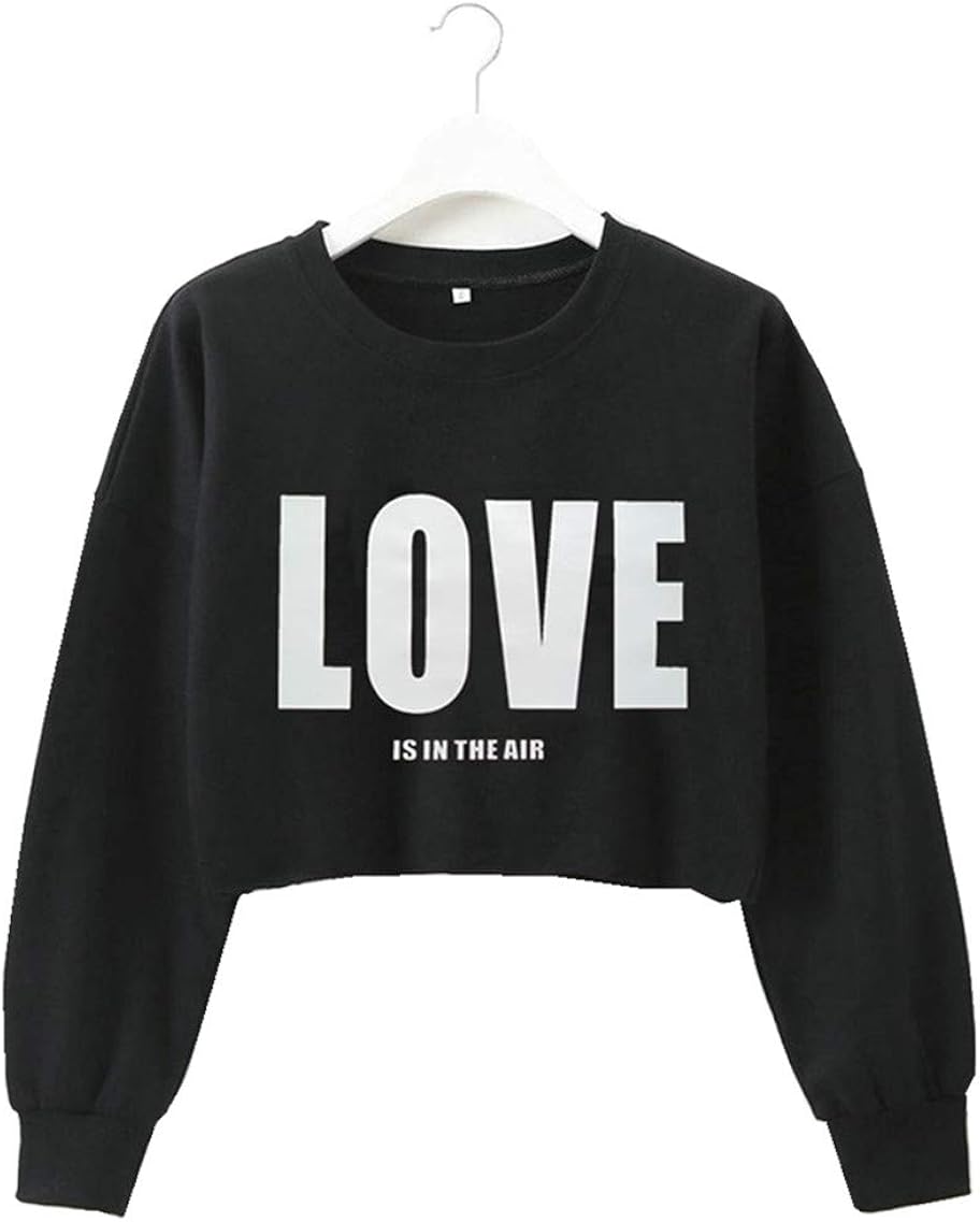 gray crop top sweater