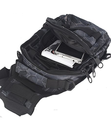Innturt Tactical Sling Bag Assault Pack Gear Backpack (Python Black)