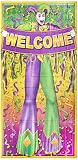 Beistle 57320 Mardi Gras Door Cover, 30-Inch by 5-Feet