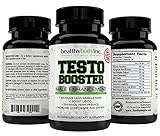 Top Quality Natural Testosterone Booster 1760 mg per serving (New and Improved 90ct.) All Natural to help Increase Energy and Stamina, to conquer the gym.