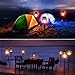 Solar Torch Lights Upgraded 42.4 Inch Flickering Flames Solar Lights Outdoor Landscape Decoration Lighting Dusk to Dawn Waterproof IP65 Security Garden Lights for Patio Pathway Driveway(2) (Yellow)