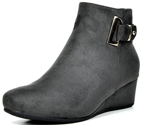 Dream Pairs Womens Wedge Heel Ankle Boots Desertcart INDIA