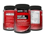 Whey 26 Protein Isolate Powder GMO Free Performance Drink Supports Muscle Building, Improved Recovery Time Fortified With ProHydrolase Provides 3x Absorption 55x More Bloodstream Amino Acids-Chocolate