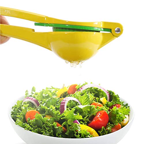 Mobi Lock Chefs Choice Hand Press Juice Squeezer for Lemon, Lime, Orange and Grapefruit Squeezer - Premium Stainless Steel Manual Citrus Press Juicer - Easy to Use, Bonus Recipe Guide