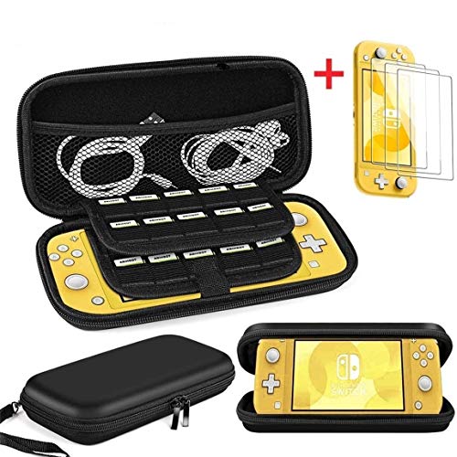 Cmore Nintendo Switch Lite Carrying Case with [3 Packs] Screen