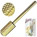 USA Beauticom Pana Brand Professional Large Smooth Round Top Dome Barrel Carbide Bit 3/32