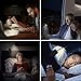 LED Book/Reading Light Clip On OMERIL - USB Rechargeable Eye Care Lamp-Up to 20 Hours, 3 Modes with 6 LED, Lightweight - Reading in Bed Travel Best Gift for Kids