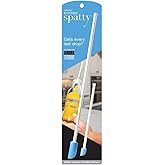 Spatty Daddy Kitchen Spatula Set (6 and 12 Inch Blue) Shark Tank Mom Made to Scrape Last Drop From Jars, Ketchup, Icing, Pean