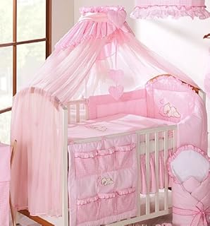 pink canopy for cot