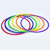 S&S Worldwide YS-AR-20 Spectrum Flat Hoops/Agility Rings, 19