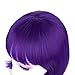 H&N Hair Purple Wigs for Women with Bangs 13