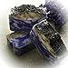 Lavender Soap Bar (4Oz) with dried Lavender and Lavender essential Oil, ideal for dry skin, Natural Handmade Soap by Falls River Soap Company