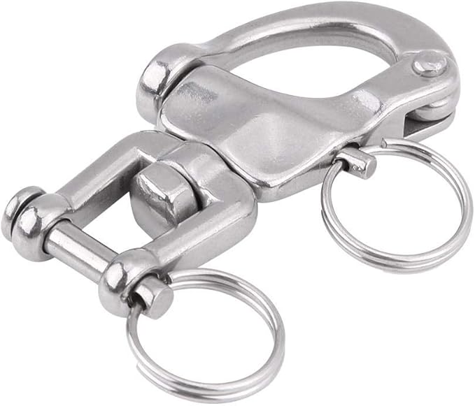 AMZfishing 10x Ou 25x émerillons à Roulement Avec Verrouillage