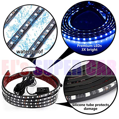 EJ's SUPER CAR Car Underglow Lights, Underglow Underbody System Neon