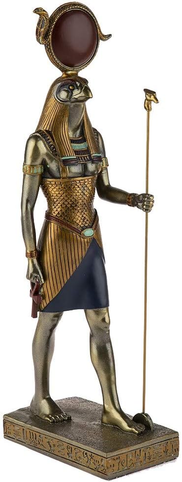 Statuette Egyptienne Dieu Ra Le Dieu Egyptien Createur De L Univers Amazon Fr Cuisine Maison