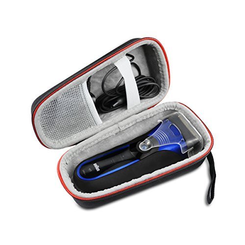 Hard Travel Case Bag for Braun Series 3 ProSkin 3080s 3040s 300s 3000s 340s-4 Wet and Dry Electric Shaver for Men/Rechargeable Electric Razor by AONKE