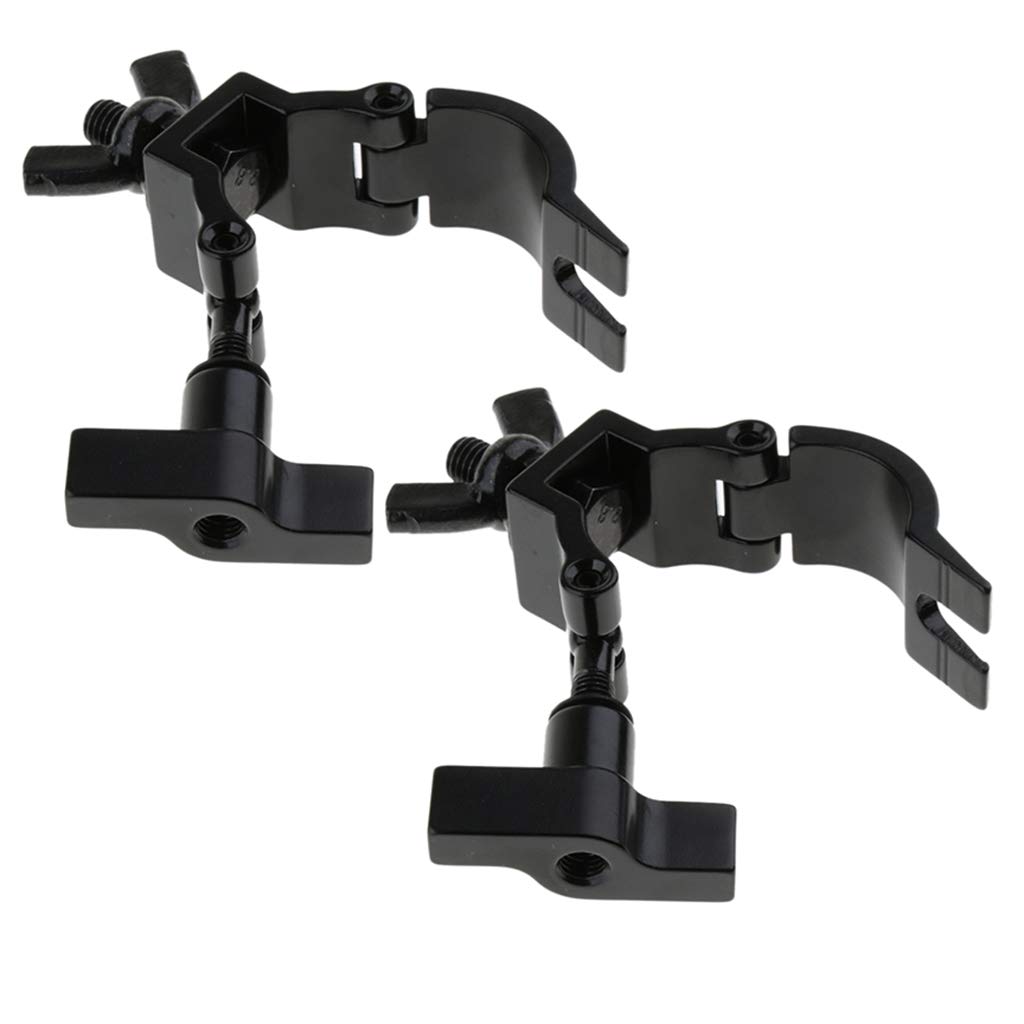 sharprepublic Paquete de 2 Abrazaderas de Gancho Liviano para Escenario