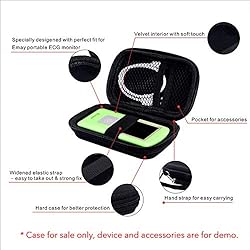 EMAY Hard Case/Carrying Case for EMAY Portable EKG