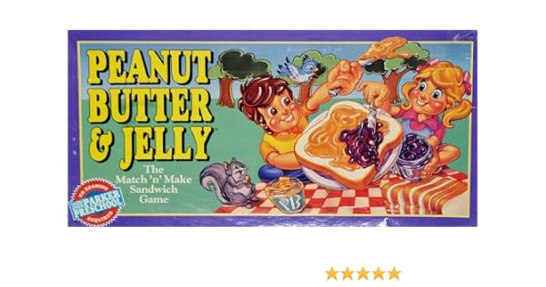 Amazon Com Peanut Butter Jelly The Match N Make Sandwich