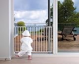 BabyDan MultiDan Extending Metal Stair Gate 62.5-106.8 cm White view 8