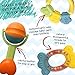 Milan's Angel Eco-Friendly Organic & BPA Free Baby Teething Toys and Rattle Gift Set! Perfect for Infants and Toddlers! Two Natural Teethers & a Rattle in Frustration-Free, Recyclable Packaging!
