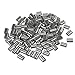 WeiMeet 200 Pieces Aluminum Crimping Loop Sleeve Cable Crimp for 1/8
