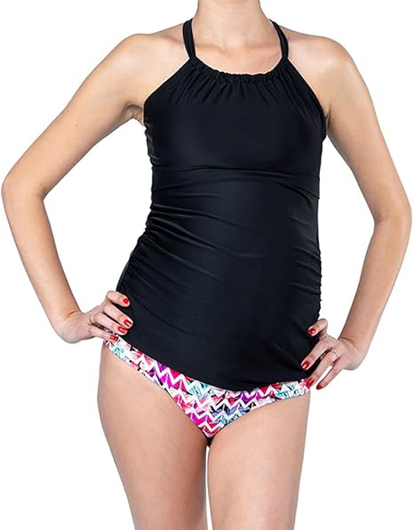 high waisted maternity swimsuit bottoms