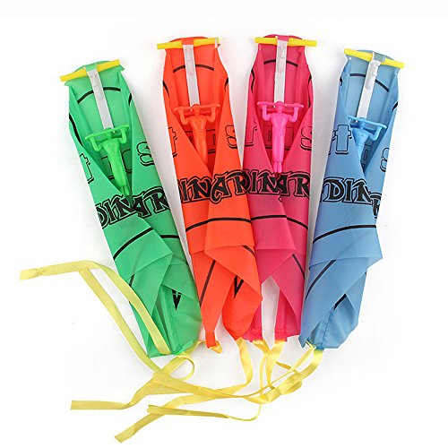 Inverlee Kids Paragliding Flying Hang Glider Set Launch Catapult Slingshot Outdoor Toy (Blue) - Thumbnail 6