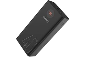 ROMOSS 40000mAh Portable Charger, 18W PD External Power Bank, USB C Fast Charging, Battery Pack LED Display with 3 Outputs & 2 Inputs, Compatible with iPhone 15/14/13, iPad, Galaxy, Android and More