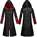 HOLRAN Devil May Cry 5 DMC Dante Men's Leather Coat Jacket Cosplay Costumes (Large)