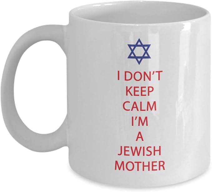 Jewish Novelty Coffee Mug Mother's Day Gift Mug for Jewish