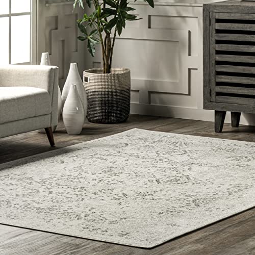 nuLOOM Odell Faded Vintage Area Rug, 9x12, Ivory Pricepulse