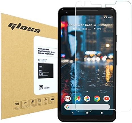 [2-Pack] Google Pixel 2 XL Screen Protector, Doulion [Tempered Glass] 9H Hardness, Ultra-Clear,Anti-Fingerprint, Bubble Free