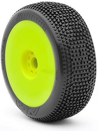 Products INC. 1/8 Impact Super Soft Long Wear EVO Whl YellowBX AKA14007QRY RC Tire
