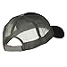 e4Hats.com Big Size Garment Washed Cotton Twill Mesh Cap - Black Grey OSFM