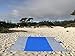 Sequoia Sun Gear Outdoor Beach Blanket - Large 9' x 7' Oversized Mat - Includes 4 Windproof Stakes & Anchor Sand Pockets - Perfect For Picnics, Hiking, Camping - Portable, Compact, Lightweight