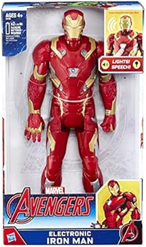 Avengers - Figura electrónica Iron Man, versión multilingüe (Hasbro C2162EU4): Amazon.es: Juguetes y juegos