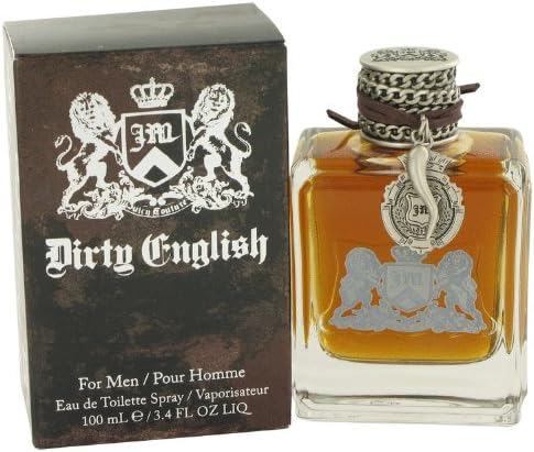 Dîrty Englîsh Cologné for Men 3.4 oz Eau De Toilette Spray