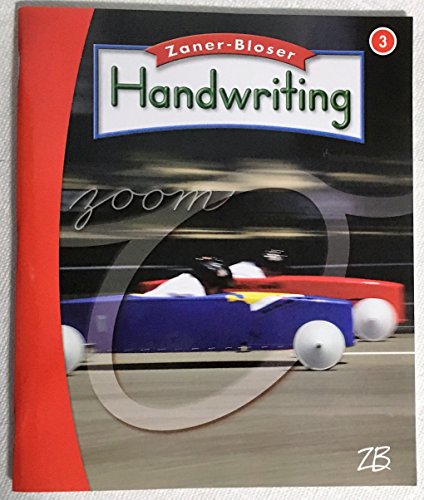 Zaner-Bloser Handwriting, 2016 Grade 3 1453117989 Book Cover